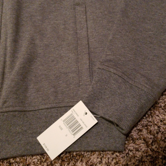 Michael Kors Signature Gray Track Jacket Full Zip - Picture 3 of 8